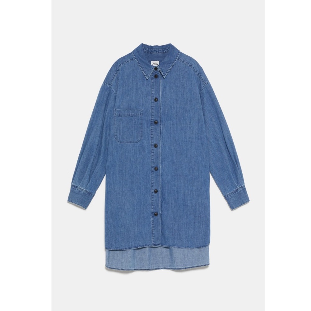 ZARA Oversized Jeans Shirt 💕 - Picture 7 of 7